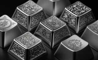 The Ultimate Guide to Silver Keycaps: Elevating Your Mechanical Keyboard Experience - Sarnion