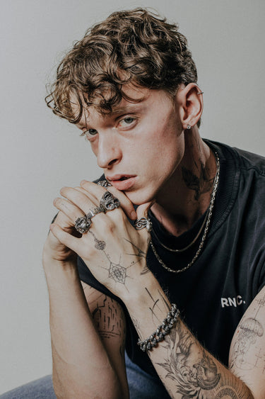 Skull Chain Bracelet - Sarnion