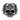 Front view of 925 sterling silver Masonic skull ring featuring the prominent square and compass symbol on the forehead
