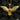 14K gold vermeil eagle pendant with spread wings displayed on textured black charcoal background