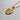 14K gold vermeil Jesus Christ pendant with detailed face and ornate frame, on a ball chain over a grey surface.