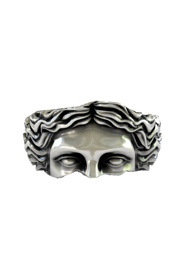 Silver Mythical Medusa Ring