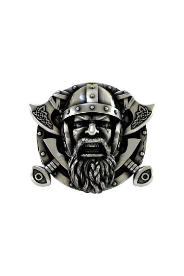 Silver Viking Berserker Ring