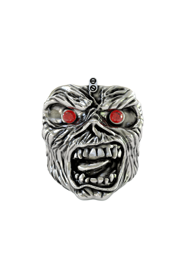 Silver Eddie Maiden Ring