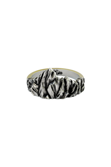 Silver Mountain Peak Ring