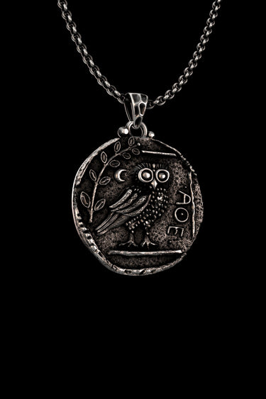 Silver Owl Pendant