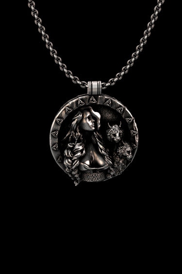 Silver Freya Pendant