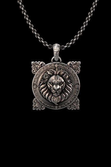 Silver Lion Pendant