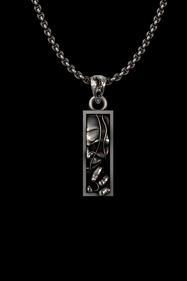 Silver Mysterious Pendant