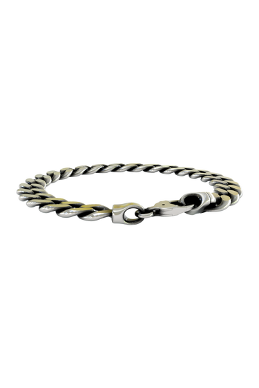 Silver Cuban Chain Bracelet