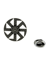 Back of the Celtic Lapel Pin showing the pin post and the separate butterfly clutch backing.

