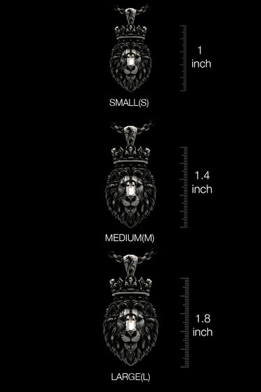 Crowned King Pendant presented in its premium SARNION gift box, making it a perfect gift for a leader.