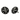 Death's Embrace 925 sterling silver cufflinks - angled pair view of the screaming soul figure surrounded by floating skulls.