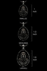 Gentleman Bear Pendant presented in its premium SARNION gift box, making it a perfect and thoughtful gift.