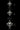 Griffin School Pendant shown on a model to demonstrate its size and how it wears as a Witcher medallion.