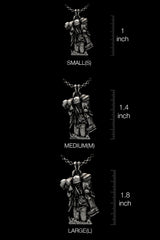 Military Hero Pendant presented in its premium SARNION gift box, making it a profound gift for a veteran or service member.