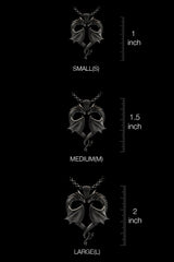 Multiple angle views of the 925 silver Dragon Love Pendant showing its complete 3D sculptural design.