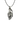 Skull Grenade Pendant shown on a model to demonstrate its size and powerful military aesthetic.