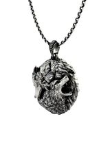 Wolf School Pendant presented in its premium SARNION gift box, the perfect gift for any fan of The Witcher.