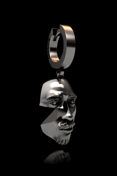 Abstract Face Earring - Sarnion