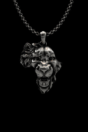 African Lion Pendant - Sarnion