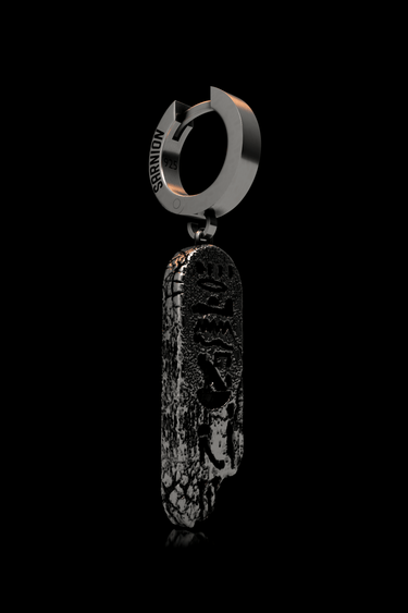 Ancient Script Earring - Sarnion