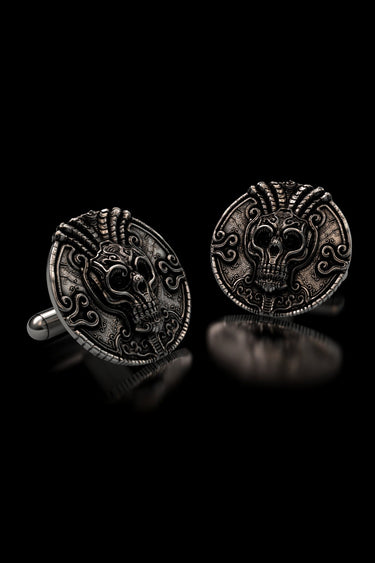 Aztec Skull Cufflinks - Sarnion