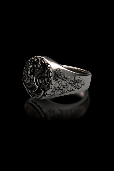 Crane Dragon Ring - Sarnion