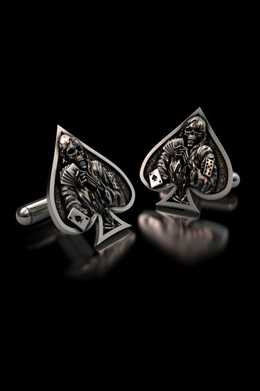 Death Ace Cufflinks - Sarnion
