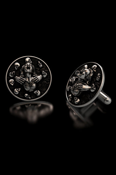Death's Embrace Cufflinks - Sarnion
