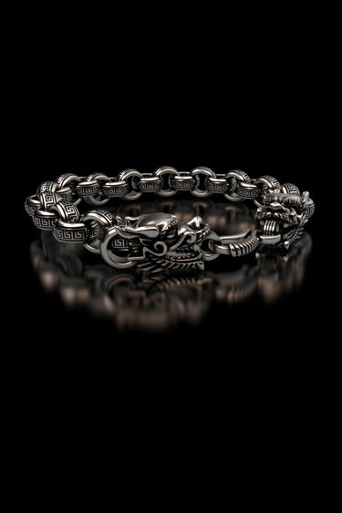 Dragon Greek Bracelet - Sarnion