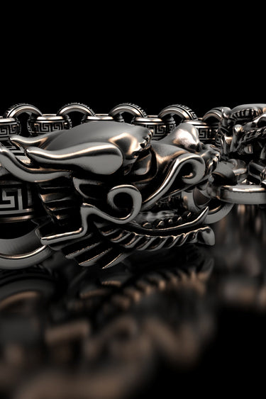Dragon Greek Bracelet - Sarnion