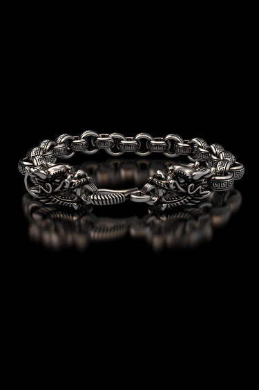 Dragon Greek Bracelet - Sarnion