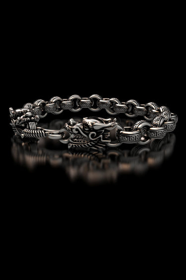 Dragon Greek Bracelet - Sarnion