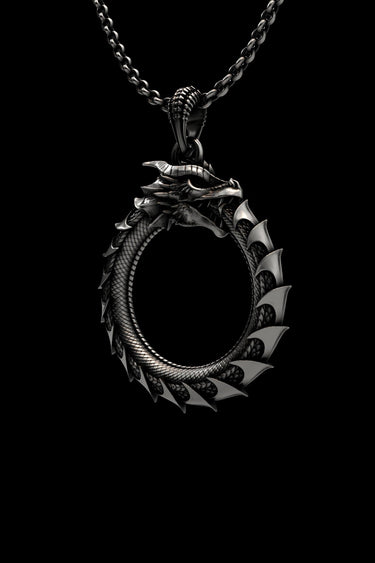 Dragon Ouroboros Pentant - Sarnion