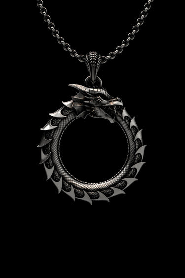 Dragon Ouroboros Pentant - Sarnion