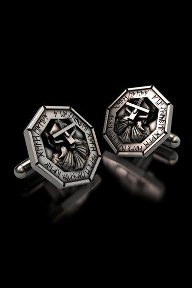 Dwarven Rune Cufflinks - Sarnion
