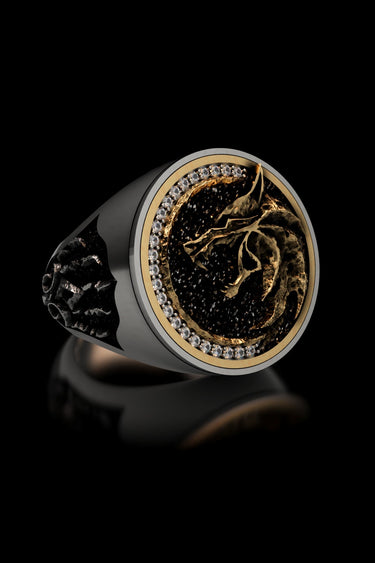 Fantasy Wolf Ring - Sarnion