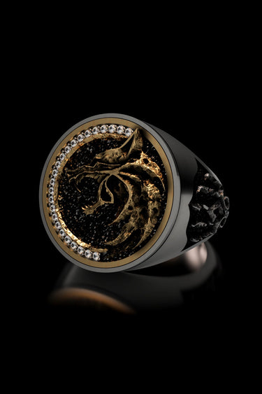 Fantasy Wolf Ring - Sarnion