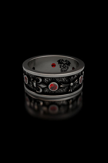 Fleur Cross Ring - Sarnion