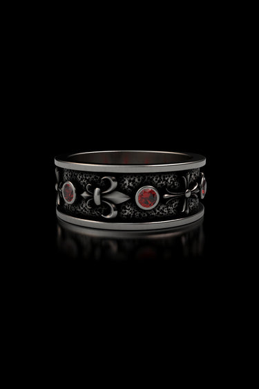 Fleur Cross Ring - Sarnion