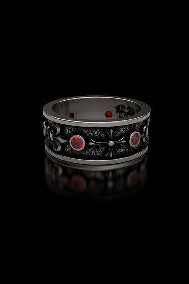 Fleur Cross Ring - Sarnion