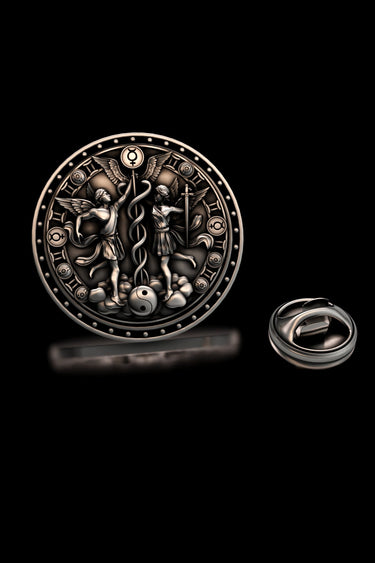 Gemini Zodiac Lapel Pin - Sarnion