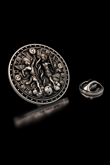 Gemini Zodiac Lapel Pin - Sarnion