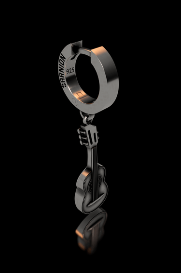 Guitar Charm Earring - Sarnion