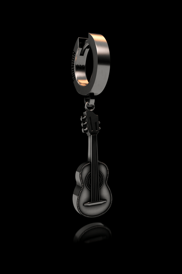 Guitar Charm Earring - Sarnion