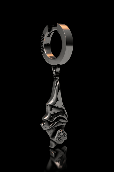 Hanging Bat Earring - Sarnion