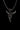 Close-up of the handcrafted Baphomet skull pendant in 925 silver, showcasing the detailed patterns on the forehead and snout.