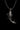 Front view of the handcrafted Japanese carp pendant in 925 sterling silver, highlighting the fluid shape and textured fins of the fish.