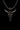 Sterling silver Baphomet skull pendant with a biomechanical gear eye and textured horns, hanging on a chain against a black background.